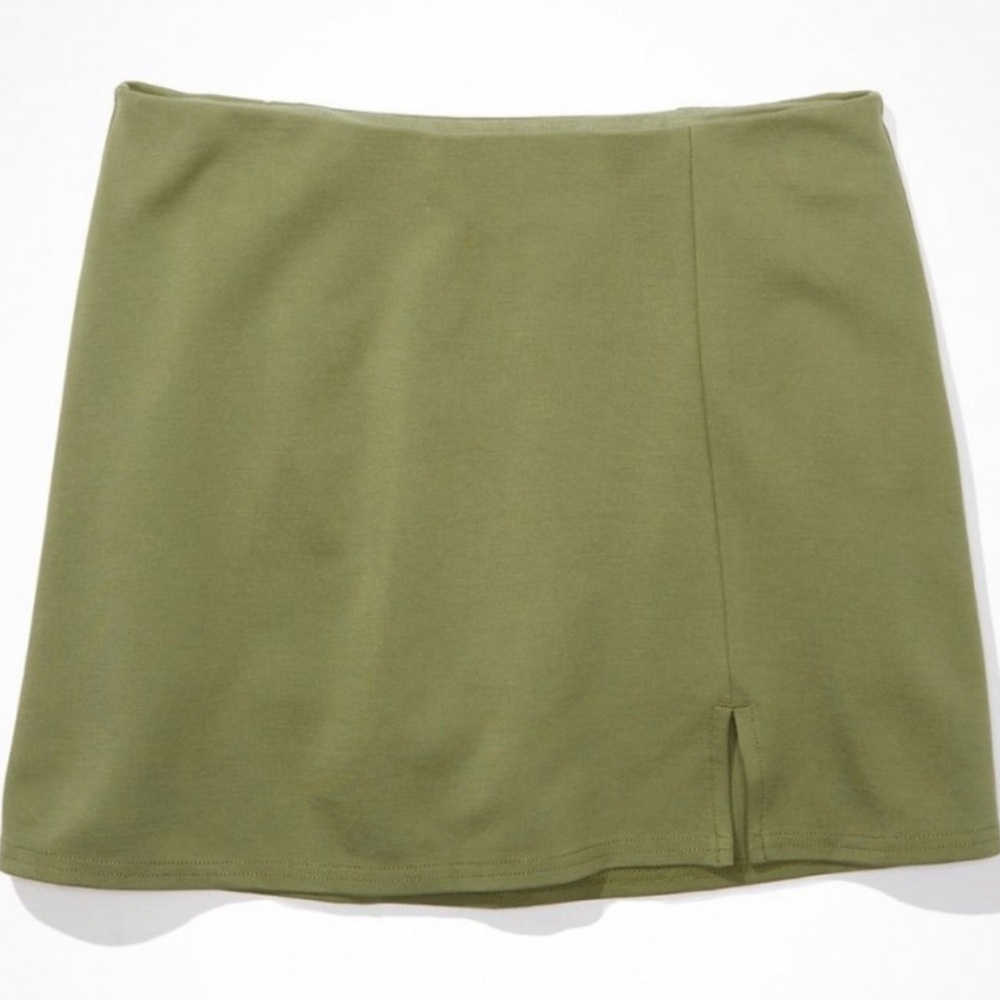American Eagle Outfitters Olive Pencil Skirt